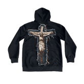 JESUS TAPESTRY HOODIE - RDMCLOTHINGART