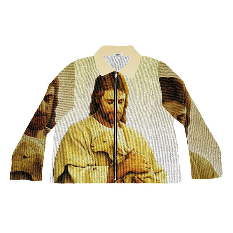 RDMCLOTHINGART tapestry hoodie JESUS TAPESTRY JACKET