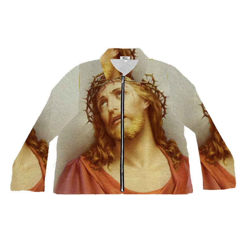 RDMCLOTHINGART tapestry hoodie JESUS V2 TAPESTRY JACKET
