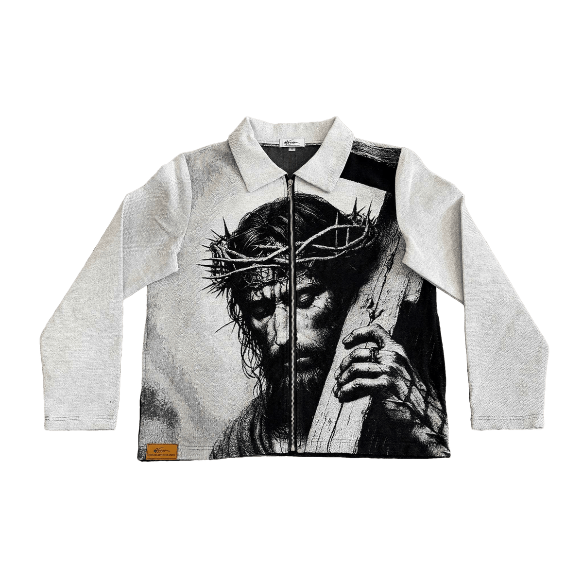 RDMCLOTHINGART tapestry hoodie JESUS V3 TAPESTRY JACKET