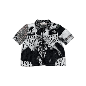 RDMCLOTHINGART tapestry hoodie JOKE HAHA TAPESTRY TEE