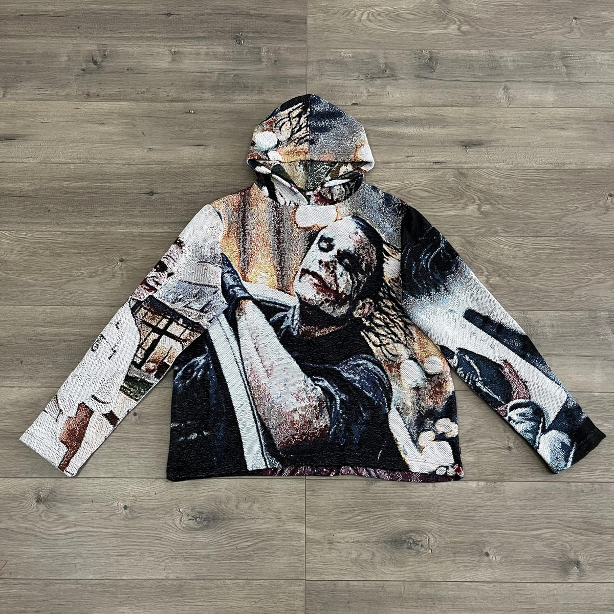 JOKER TAPESTRY HOODIE - RDMCLOTHINGART