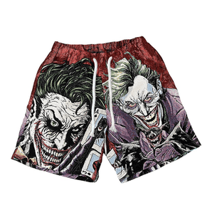 JOKER TAPESTRY SHORTS - RDMCLOTHINGART