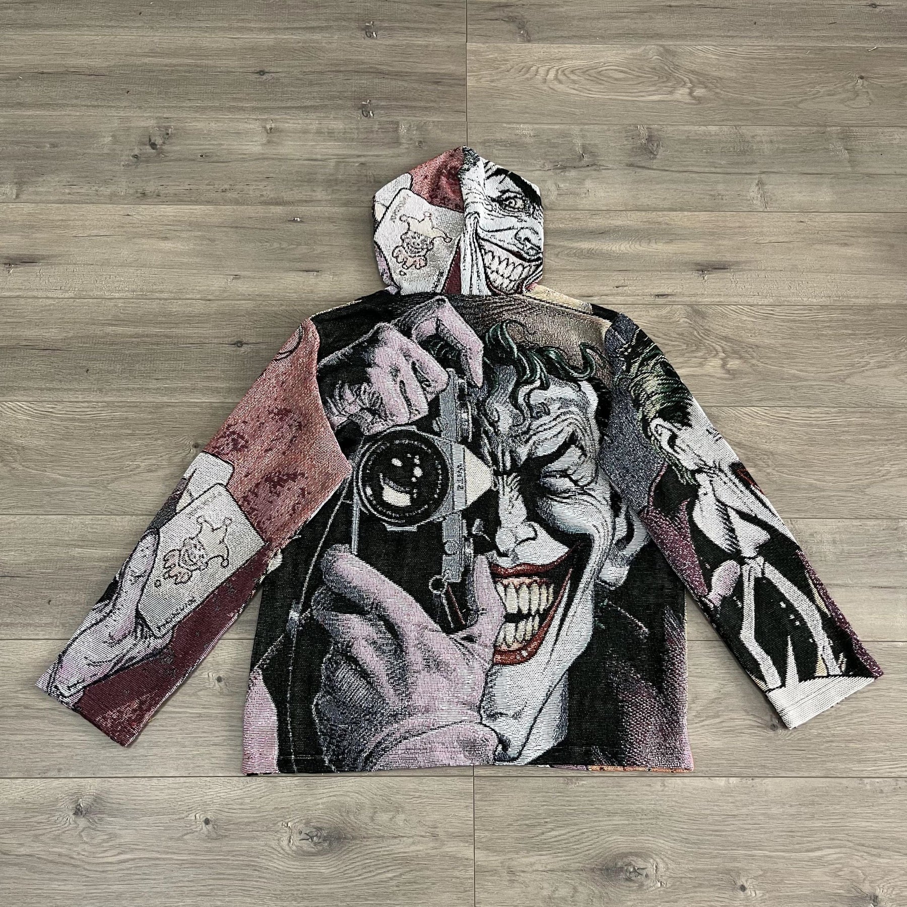 JOKER V2 COLLECTION TAPESTRY HOODIE - RDMCLOTHINGART