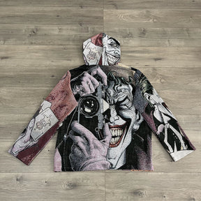 JOKER V2 COLLECTION TAPESTRY HOODIE - RDMCLOTHINGART
