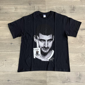 JOKIC HEAVY WEIGHT COTTON TEE-8057 - RDMCLOTHINGART