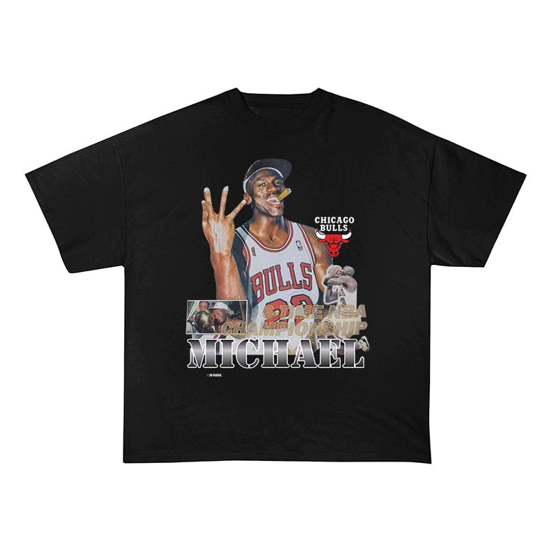 JORDAN HEAVY COTTON TEES-8265 - RDMCLOTHINGART