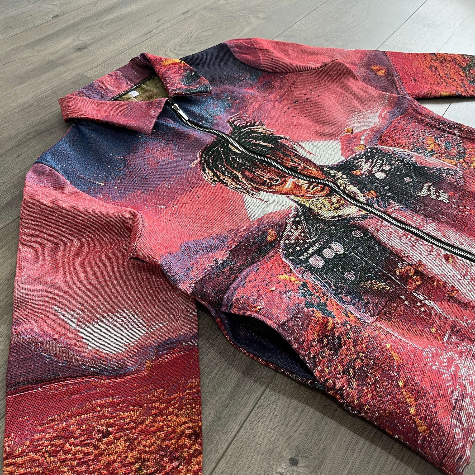 RDMCLOTHINGART tapestry hoodie JUICE WRLD TAPESTRY JACKET