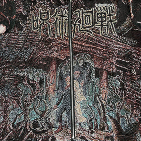 JUJUTSUKAISEN V2 TAPESTRY JACKET - RDMCLOTHINGART