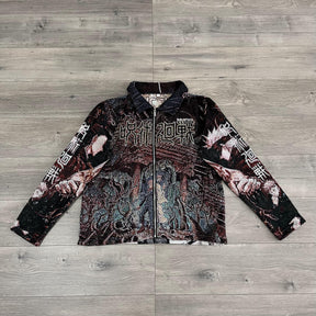 JUJUTSUKAISEN V2 TAPESTRY JACKET - RDMCLOTHINGART