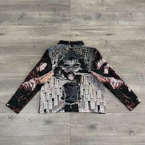 JUJUTSUKAISEN V2 TAPESTRY JACKET - RDMCLOTHINGART
