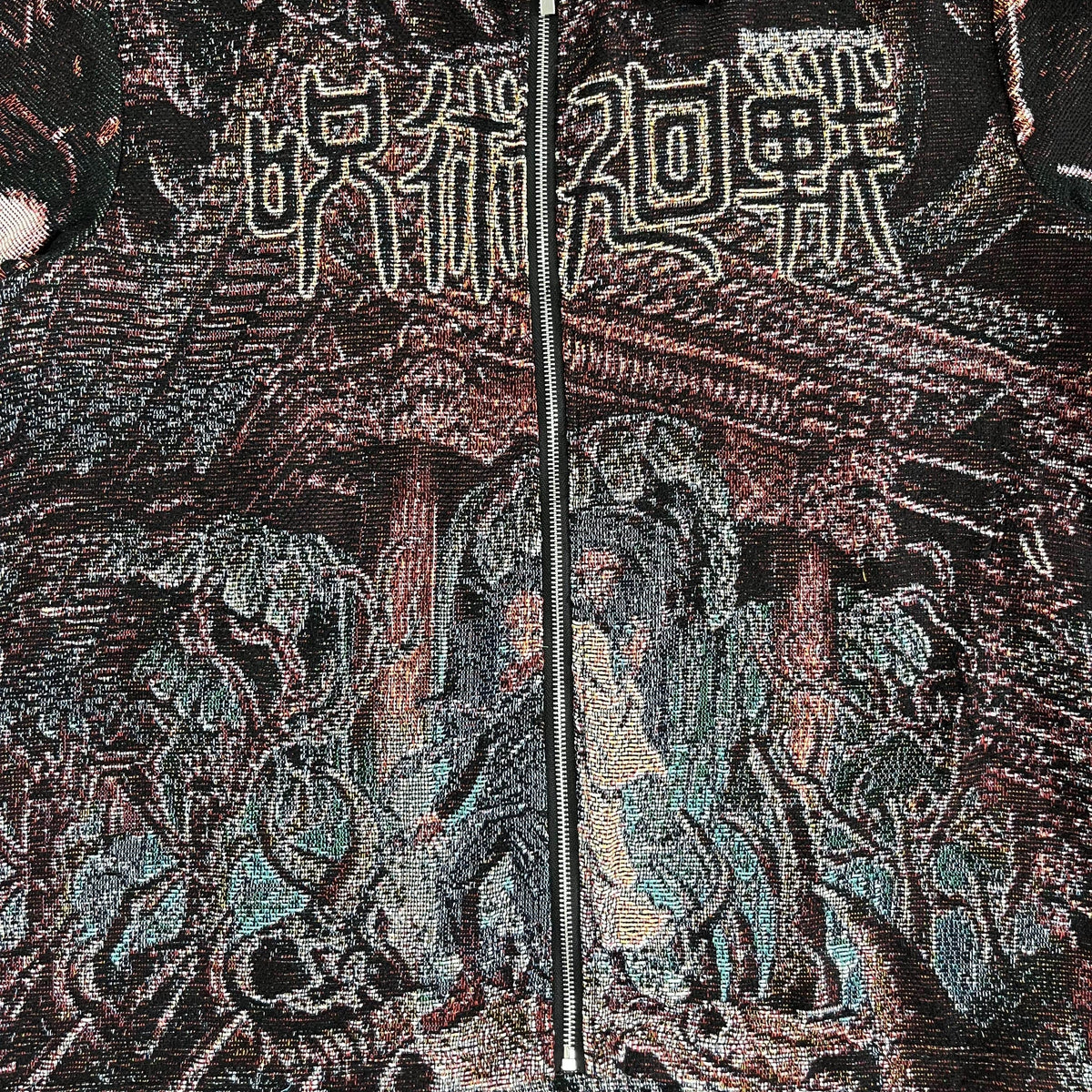 RDMCLOTHINGART tapestry hoodie JUJUTSUKAISEN TAPESTRY TEE