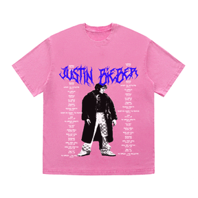 RDMCLOTHINGART tapestry hoodie JUSTIN BIEBER HEAVY WEIGHT COTTON TEE-8910