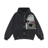 RDMCLOTHINGART tapestry hoodie KAKASHI TAPESTRY PATCH HOODIE-9242