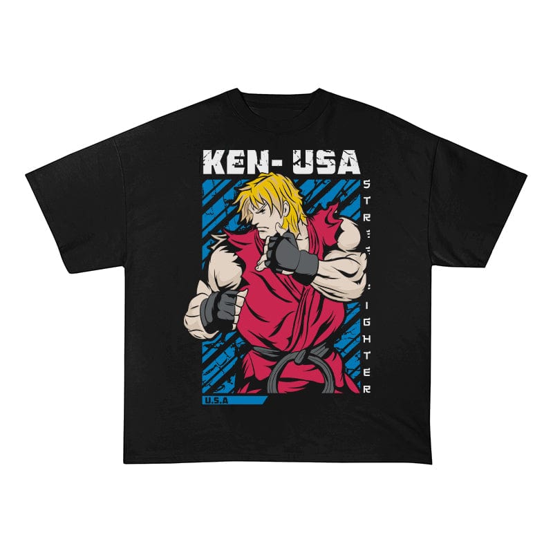 RDMCLOTHINGART tapestry hoodie KEN HEAVY COTTON TEES-9427