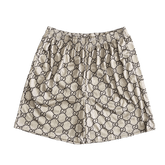KHAKI GU MESH SHORTS-8717 - RDMCLOTHINGART