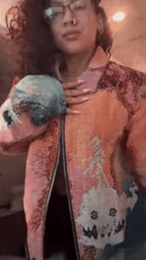 RDMCLOTHINGART tapestry hoodie KIDS SEE G TAPESTRY JACKET