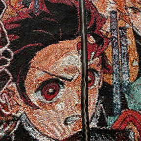 KIMETSUNOYAIBA TAPESTRY JACKET - RDMCLOTHINGART