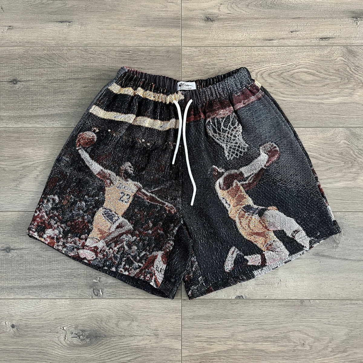 RDMCLOTHINGART tapestry hoodie KING TAPESTRY SHORTS