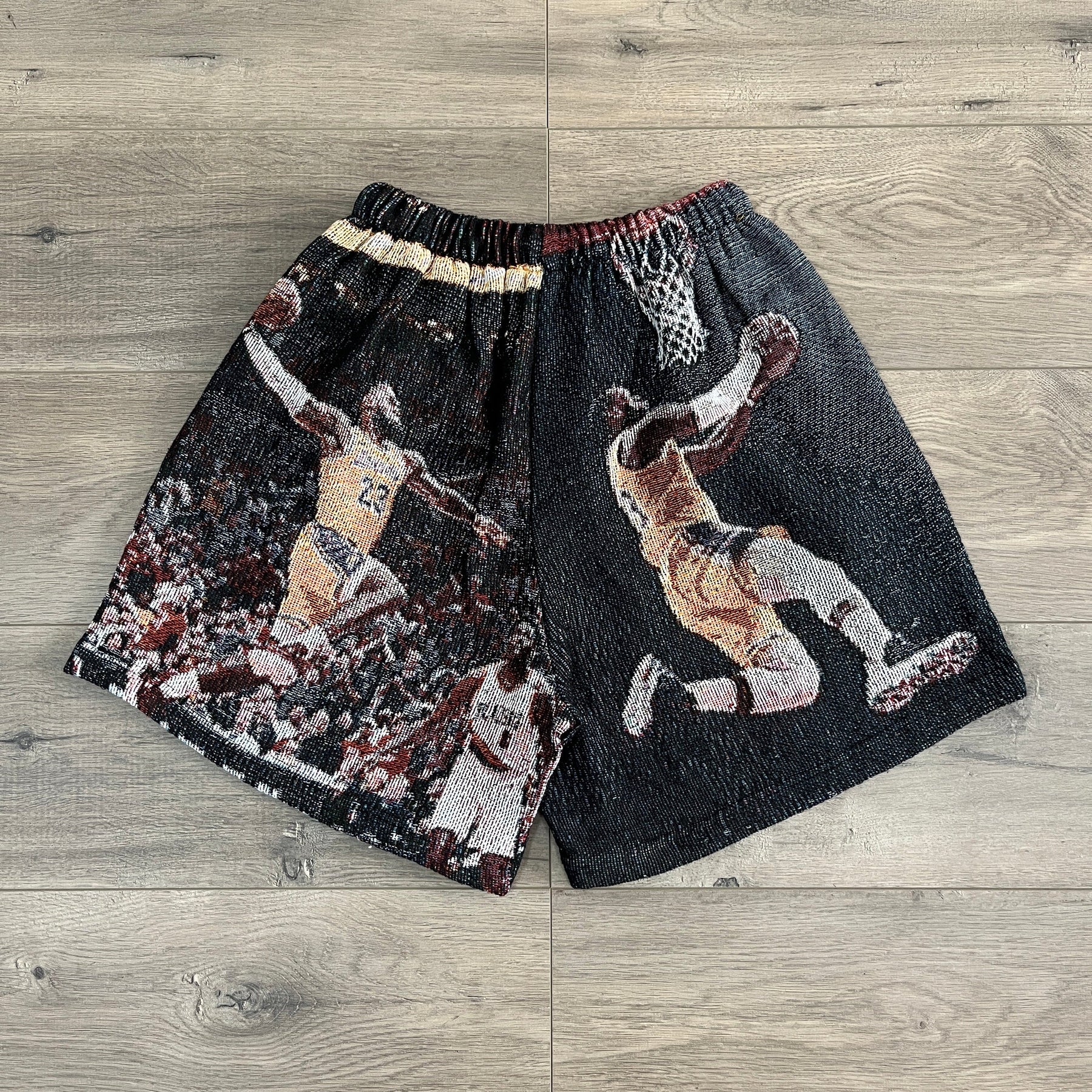 RDMCLOTHINGART tapestry hoodie KING TAPESTRY SHORTS