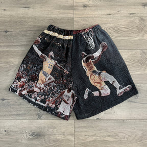 RDMCLOTHINGART tapestry hoodie KING TAPESTRY SHORTS