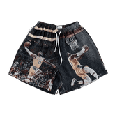 RDMCLOTHINGART tapestry hoodie KING TAPESTRY SHORTS