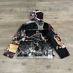 RDMCLOTHINGART tapestry hoodie KING V2 TAPESTRY HOODIE