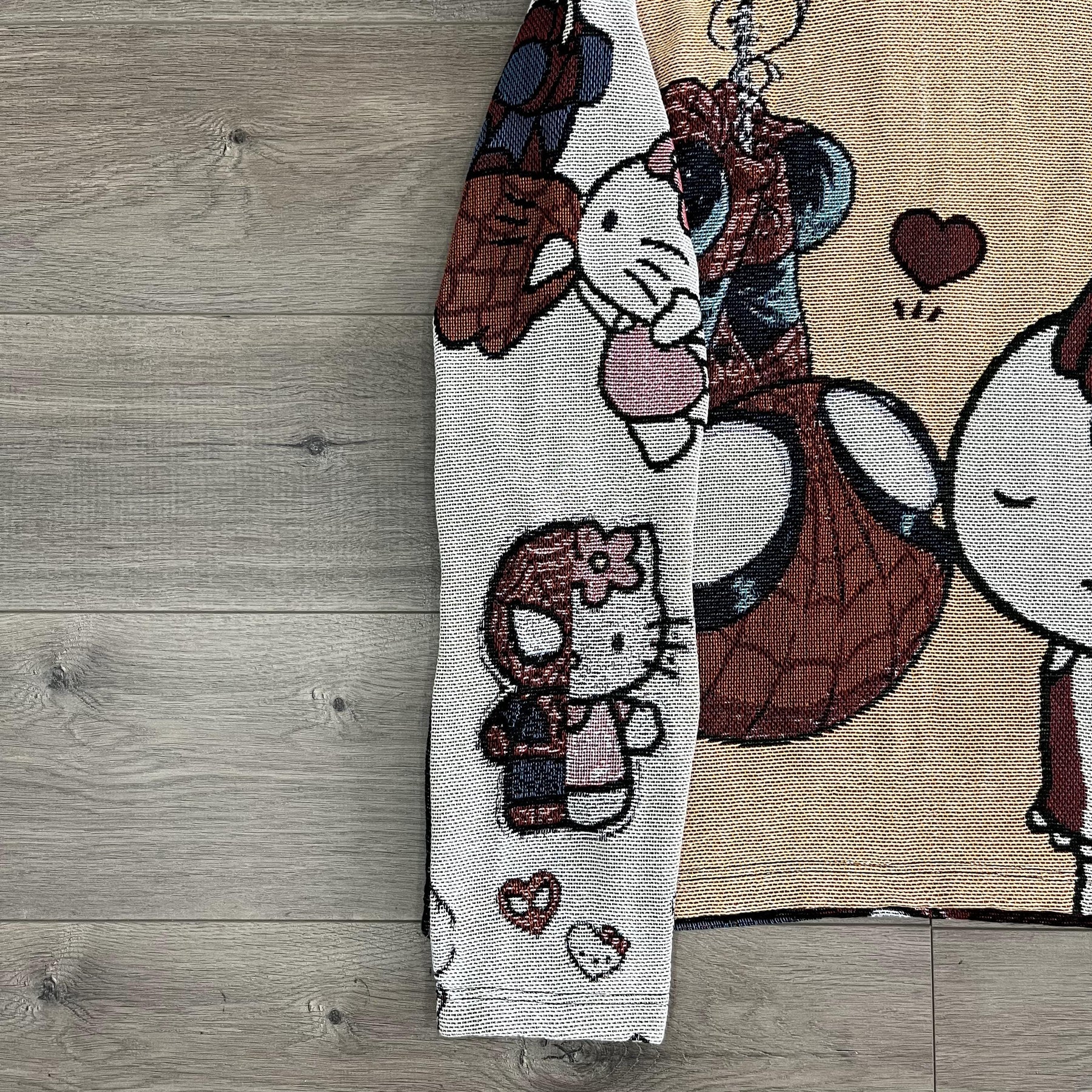 KITTY&SPIDER TAPESTRY HOODIE - RDMCLOTHINGART