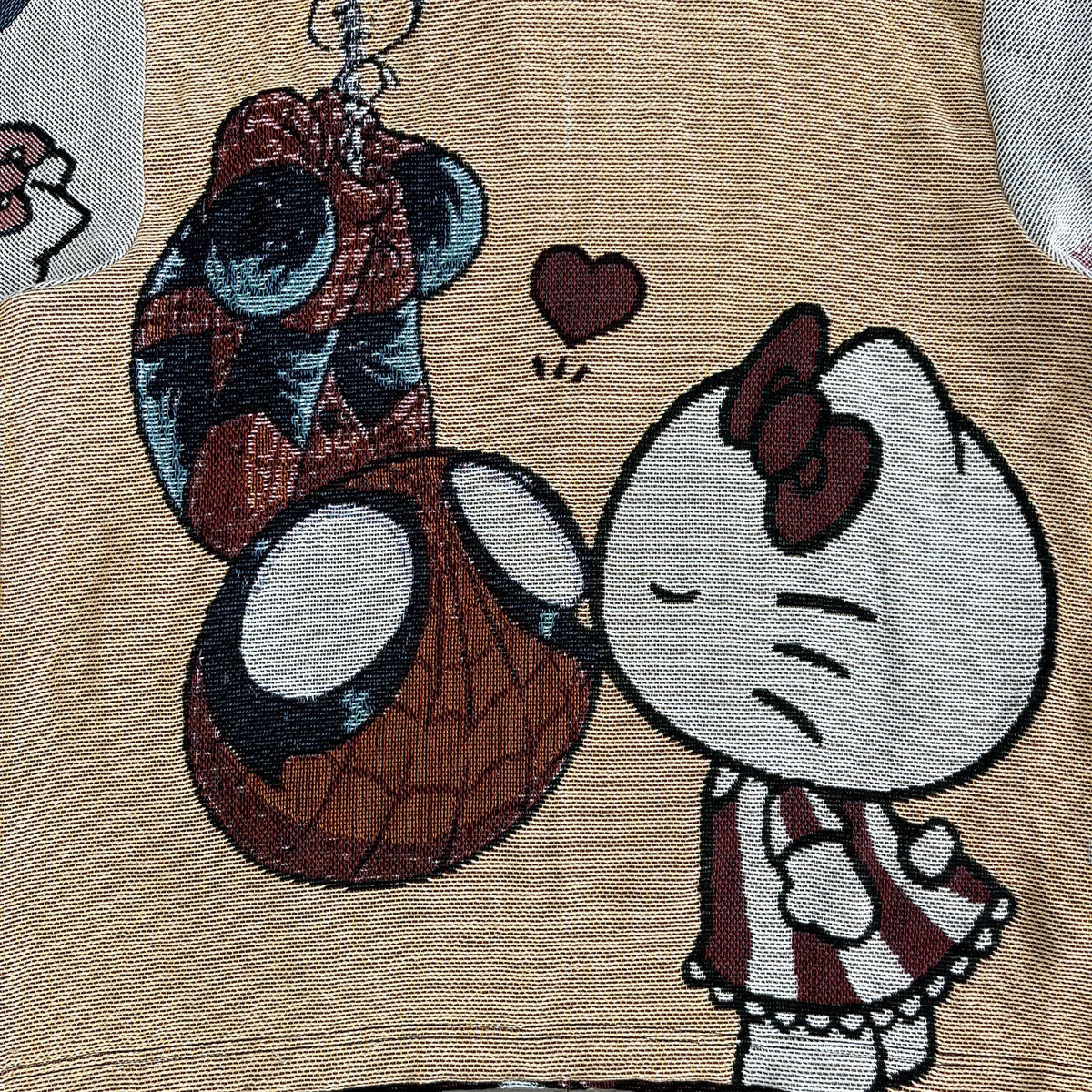 KITTY&SPIDER TAPESTRY HOODIE - RDMCLOTHINGART
