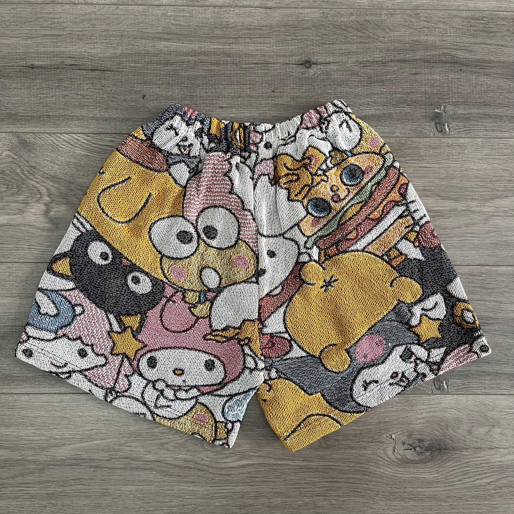 KITTY TAPESTRY SHORTS - RDMCLOTHINGART