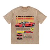 RDMCLOTHINGART tapestry hoodie LAFERRARI HEAVY WEIGHT COTTON TEE-8845