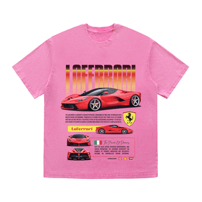 RDMCLOTHINGART tapestry hoodie LAFERRARI HEAVY WEIGHT COTTON TEE-8845