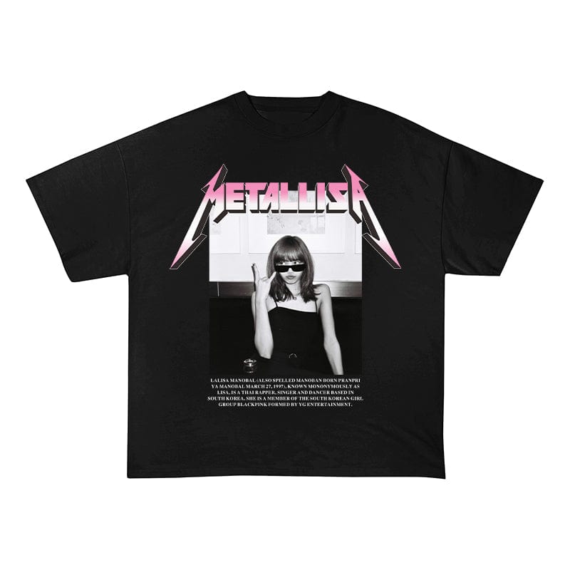 LALISA HEAVY COTTON TEES-8266 - RDMCLOTHINGART