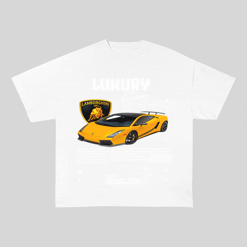 RDMCLOTHINGART tapestry hoodie LAMBORGHINI 00 HEAVY WEIGHT COTTON TEE-9100