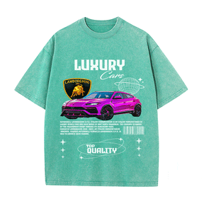 RDMCLOTHINGART tapestry hoodie LAMBORGHINI HEAVY WEIGHT COTTON TEE-9103
