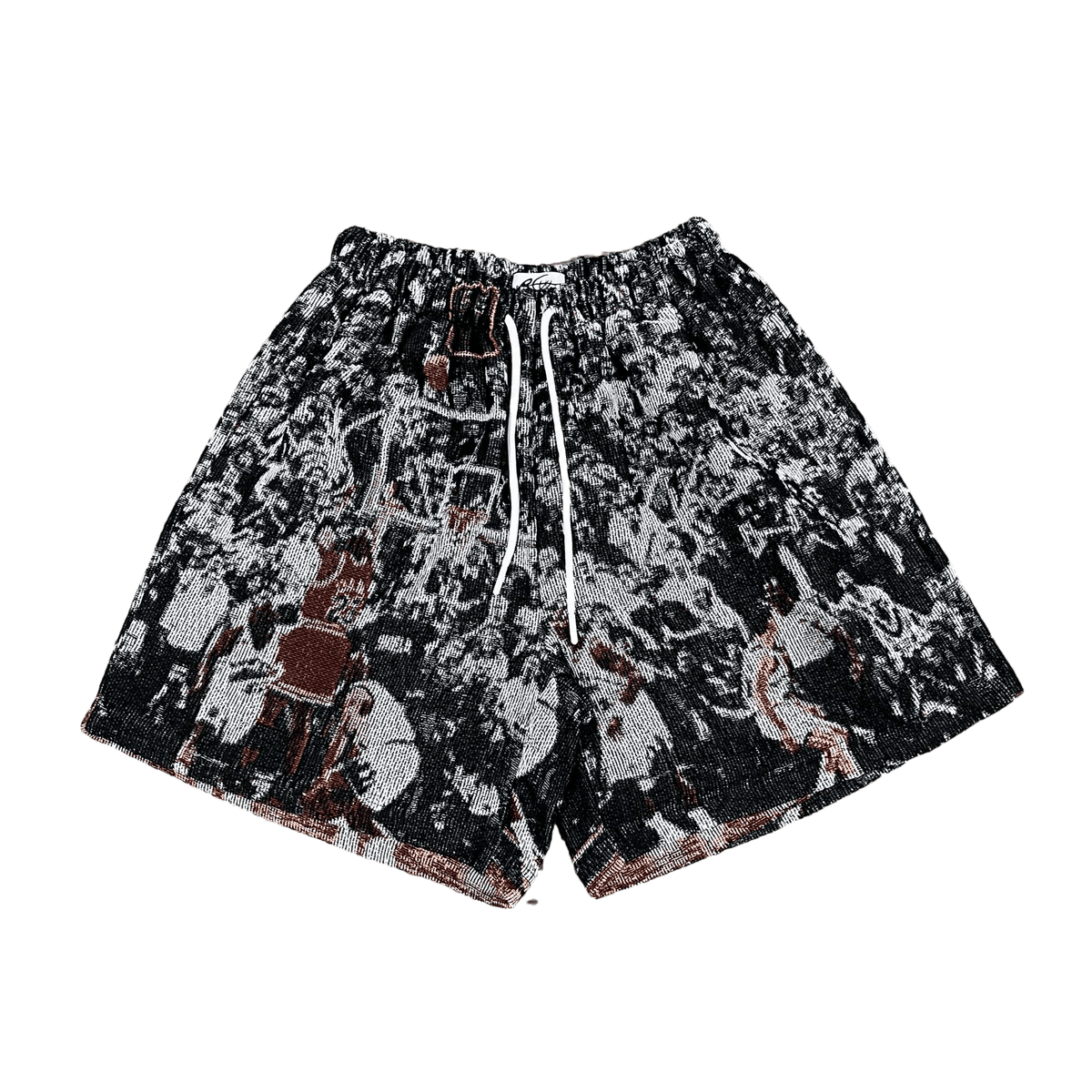 RDMCLOTHINGART tapestry hoodie LAST SHOT TAPESTRY SHORTS