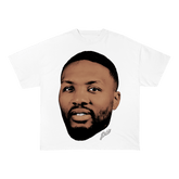 LILLARD HEAVY WEIGHT COTTON TEE-8066 - RDMCLOTHINGART