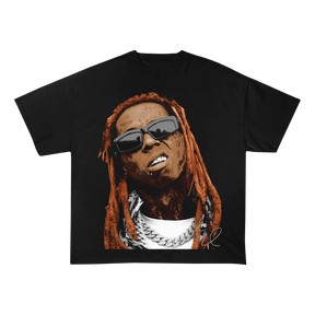LILWAYNE HEAVY WEIGHT COTTON TEE-8025 - RDMCLOTHINGART