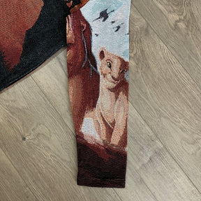 RDMCLOTHINGART tapestry hoodie LION KING TAPESTRY JACKET