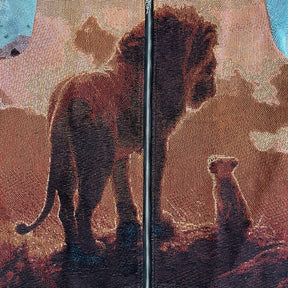 RDMCLOTHINGART tapestry hoodie LION KING TAPESTRY JACKET