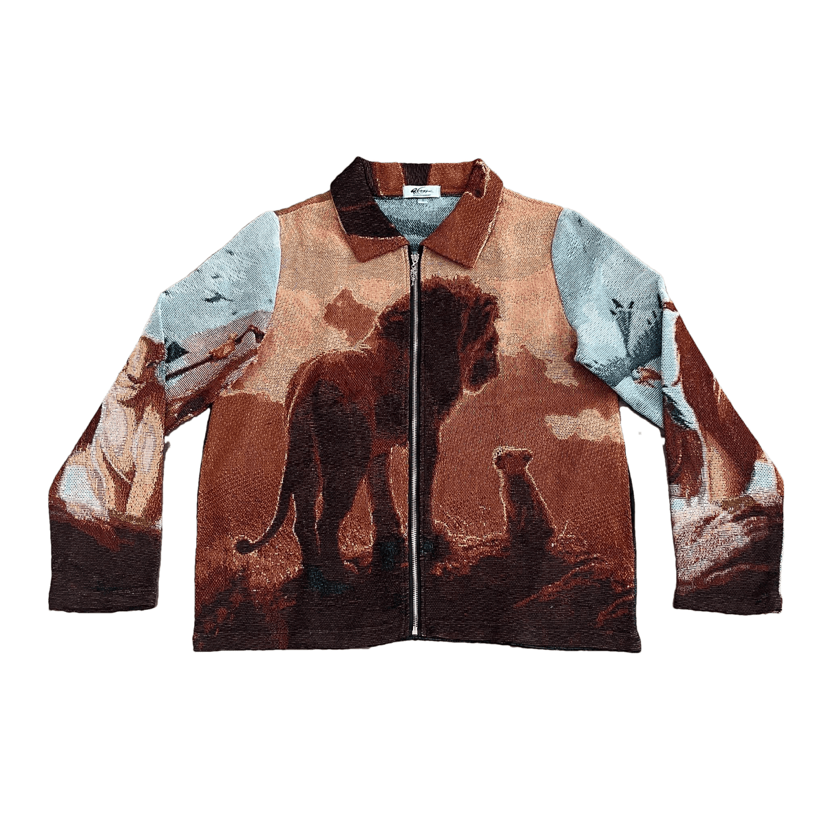 RDMCLOTHINGART tapestry hoodie LION KING TAPESTRY JACKET