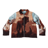 RDMCLOTHINGART tapestry hoodie LION KING TAPESTRY JACKET
