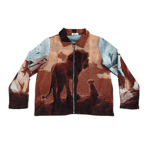 RDMCLOTHINGART tapestry hoodie LION KING TAPESTRY JACKET