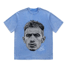 RDMCLOTHINGART tapestry hoodie LIZANDRO HEAVY COTTON TEES-9589