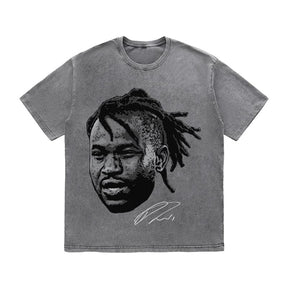 RDMCLOTHINGART tapestry hoodie LOOKMAN HEAVY COTTON TEES-9590