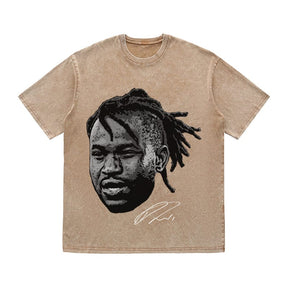 RDMCLOTHINGART tapestry hoodie LOOKMAN HEAVY COTTON TEES-9590