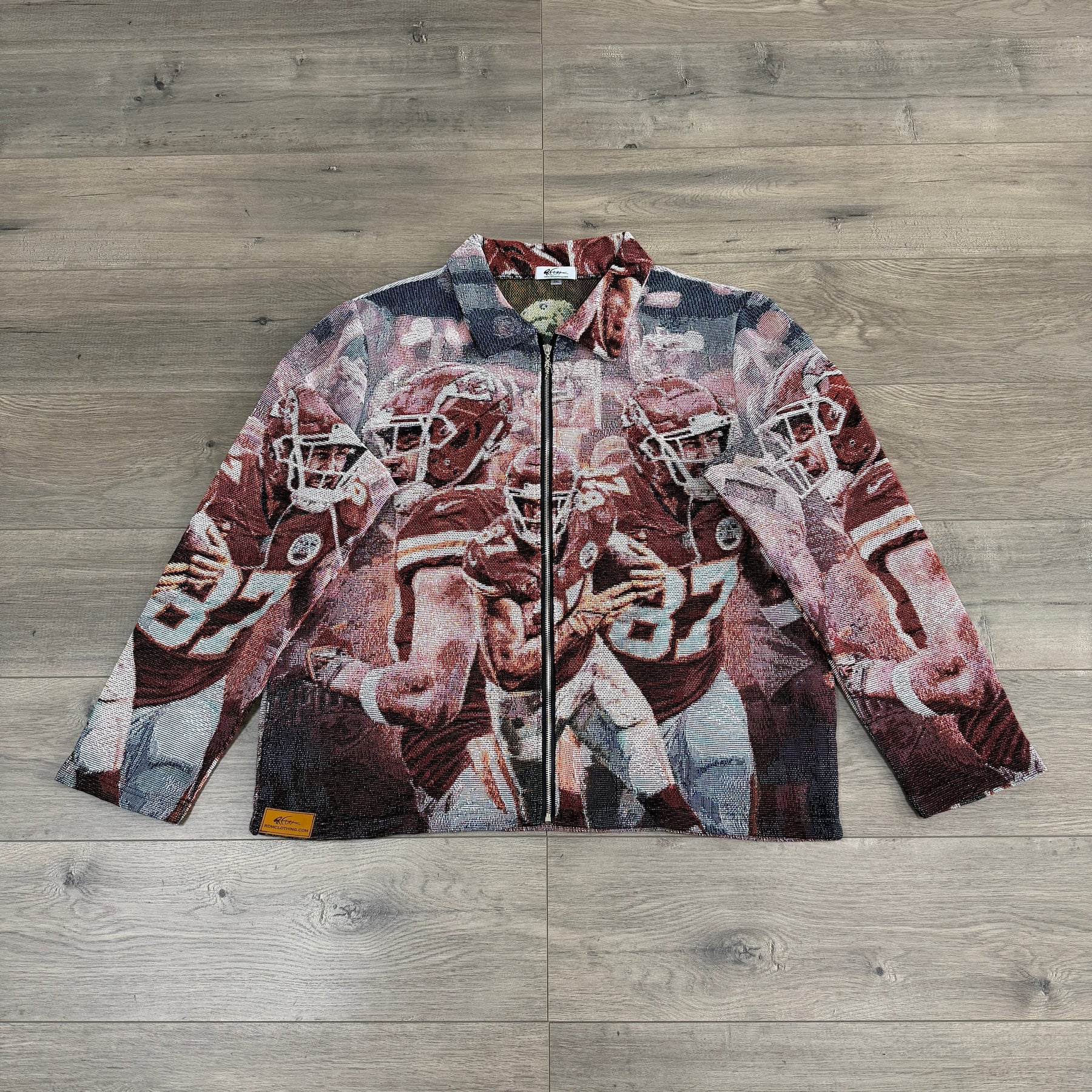 RDMCLOTHINGART tapestry hoodie MAHOMES TAPESTRY JACKET