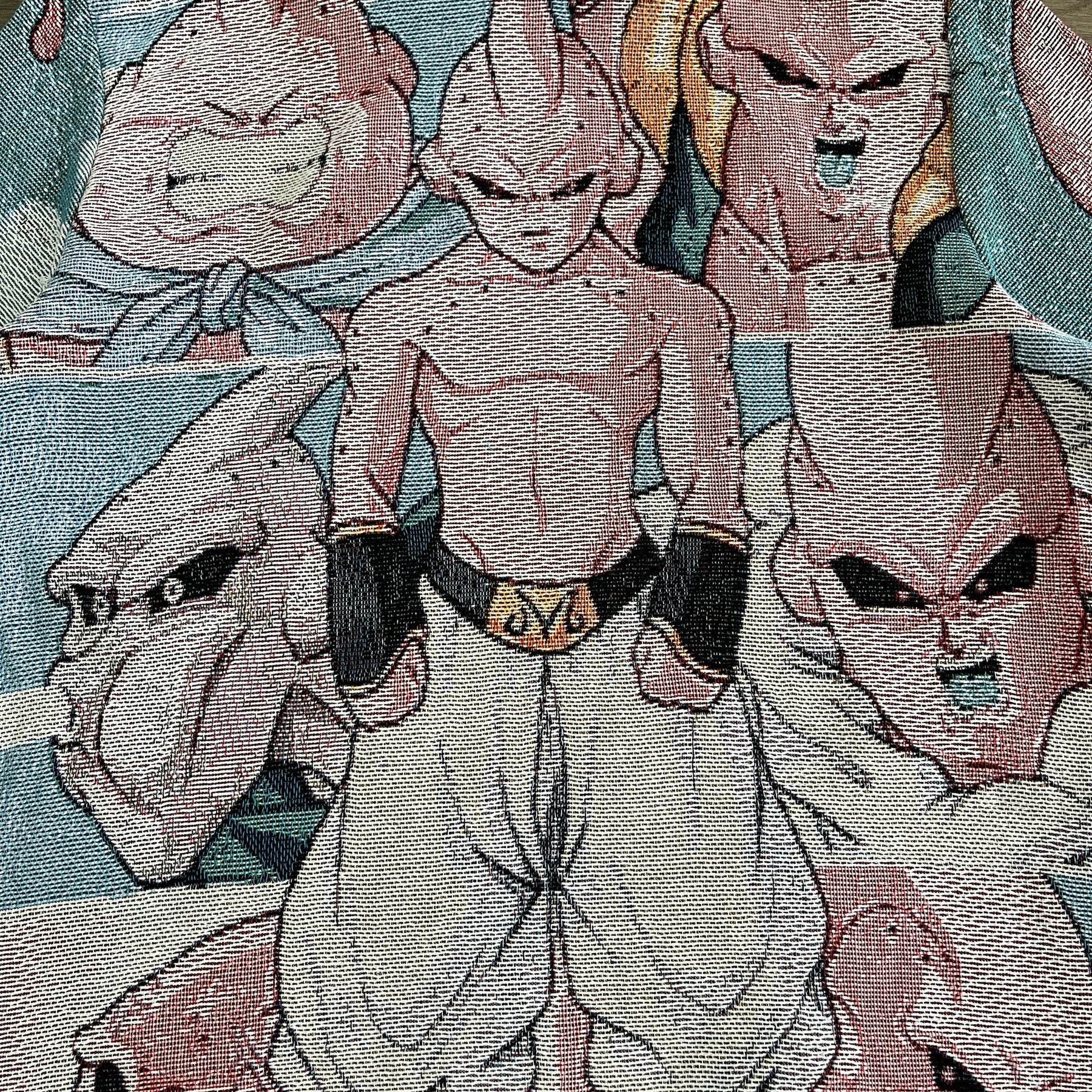 MAJIN BUU TAPESTRY HOODIE - RDMCLOTHINGART
