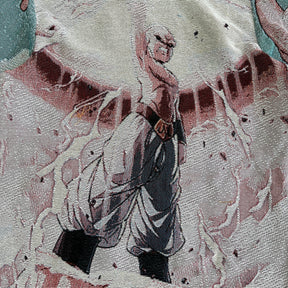 MAJIN BUU TAPESTRY HOODIE - RDMCLOTHINGART