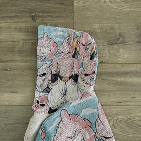 MAJIN BUU TAPESTRY HOODIE - RDMCLOTHINGART